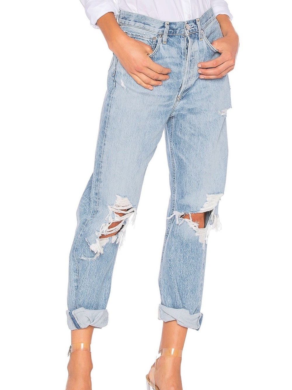 Agolde 90’s Mid-rise loose fit Jeans